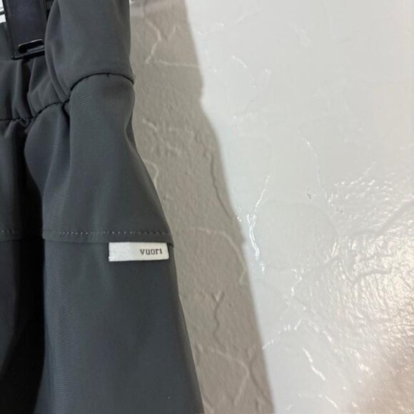 Vuori Pants Womens Small Charcoal Elastic Miles Ankle Tapered Performance VW404 - Picture 4 of 9